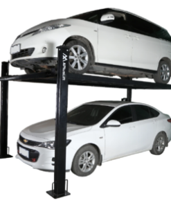 APlusLift HW-8S 8000LB 4-Post Portable Storage Service Car Lift / 3 Year Warranty