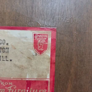 1950s Vintage Highboy Dresser By Lindstrom Antique - Image 6