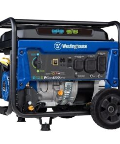 Westinghouse WGen5300DFcv – 5300 Watt Dual-Fuel Portable Generator w/ RV Outlet & CO Sensor (49-State)